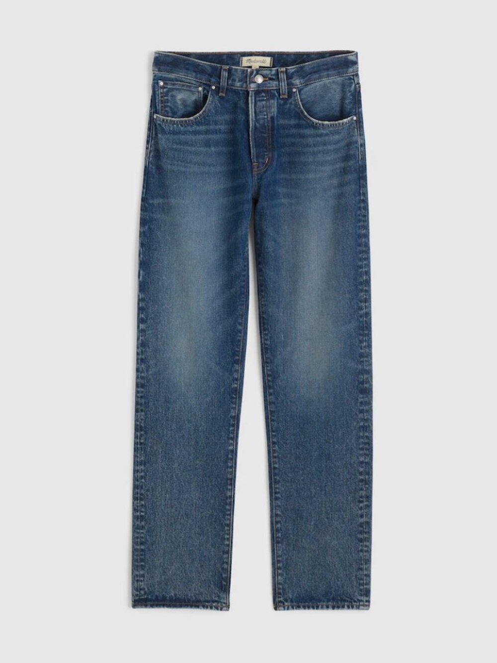 Women's Dean Easy Straight Jean in Kingswood Wash - Size 28 - Picture 6 of 9